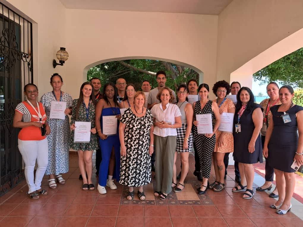 Clausura del curso de Gestor de Catering y Gastronomía Aeroportuaria en su VII Edición.